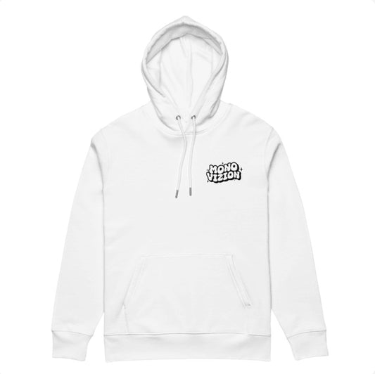 White MonoVizion Hoodie